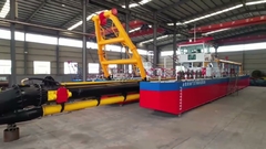 YSCSD450 Essai de drague à aspiration à découpe dans l'atelier avant expédition